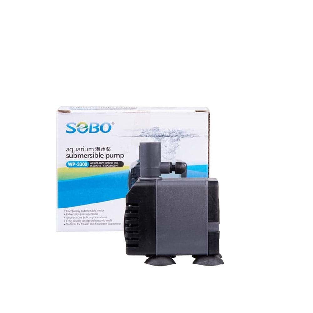 Sobo WP-3300 Havuz Motoru 12W - 600 Lt/H