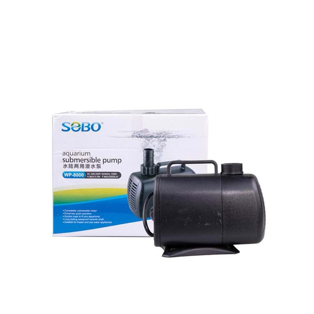 Sobo WP-8000 Havuz Motoru 135W - 6000 Lt/H