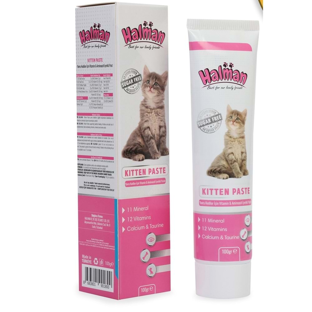 Halman Kitten Paste 100 gr