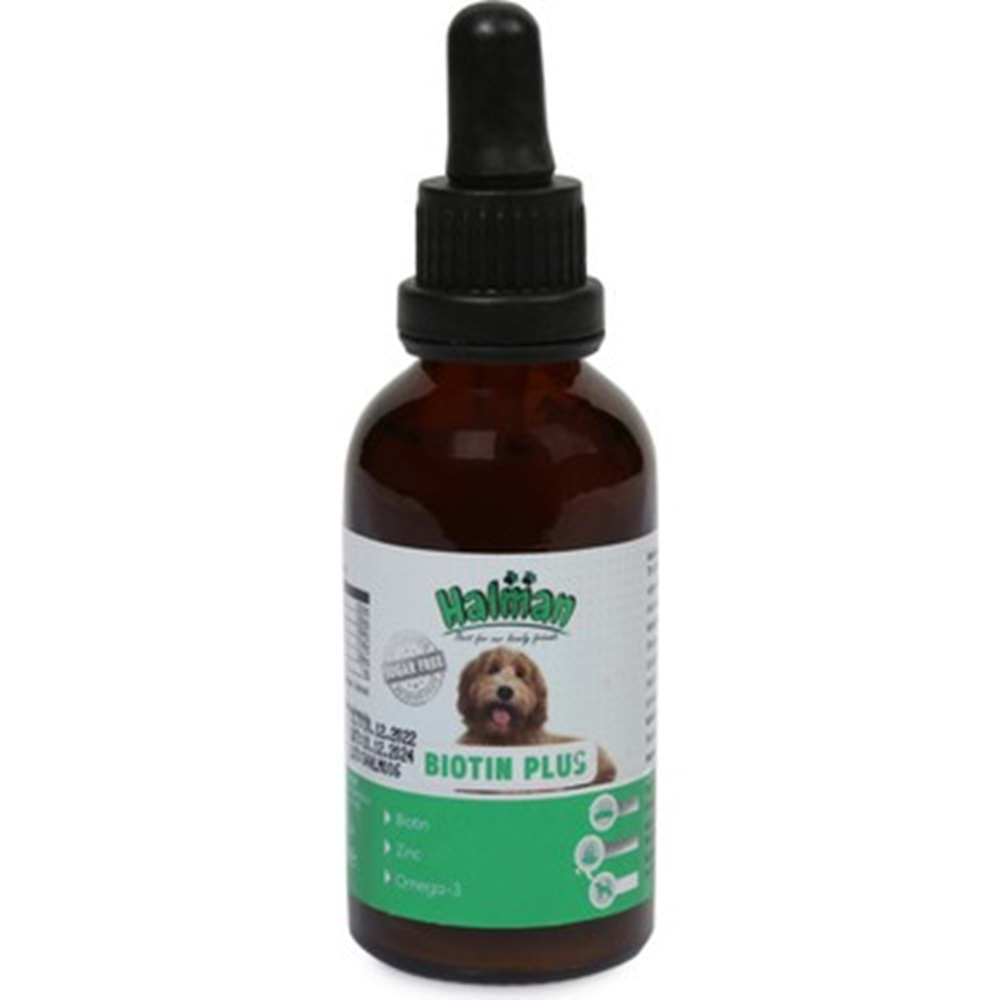 Halman Biotin Plus Köpekler İçin 50 ml