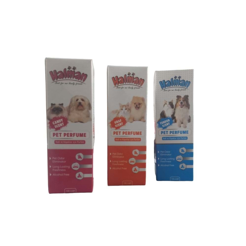 Halman Kedi ve Köpekler İçin Parfüm 100 ml