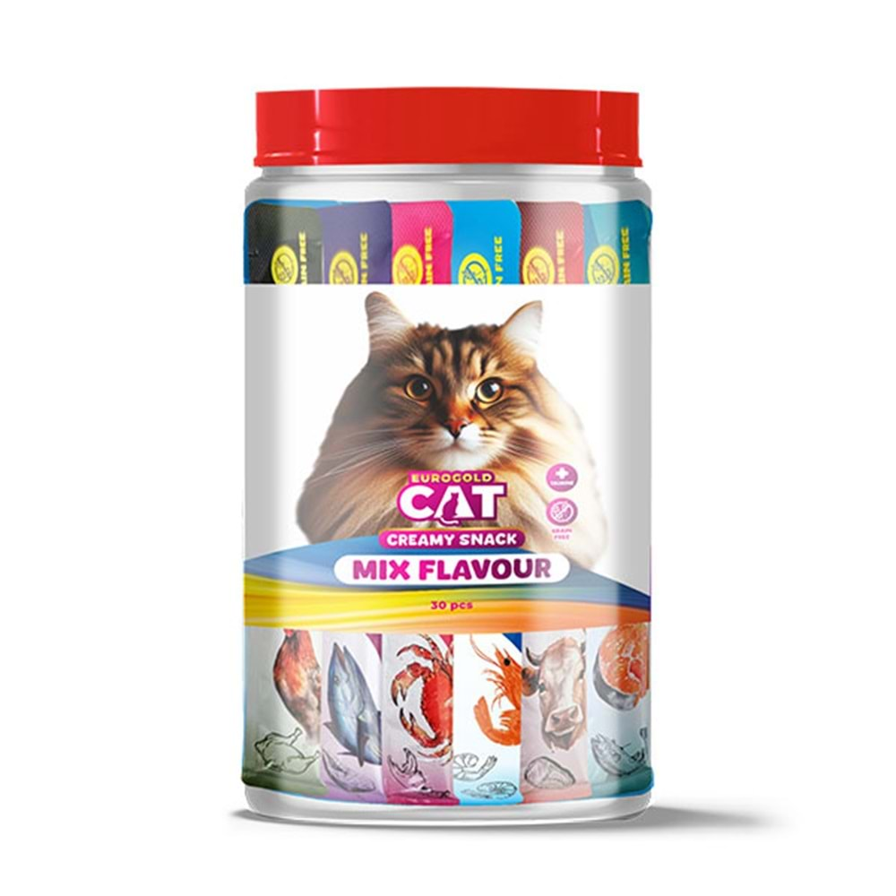 EuroGold Cat Sıvı Kedi Ödülü 30 x 15 Gr