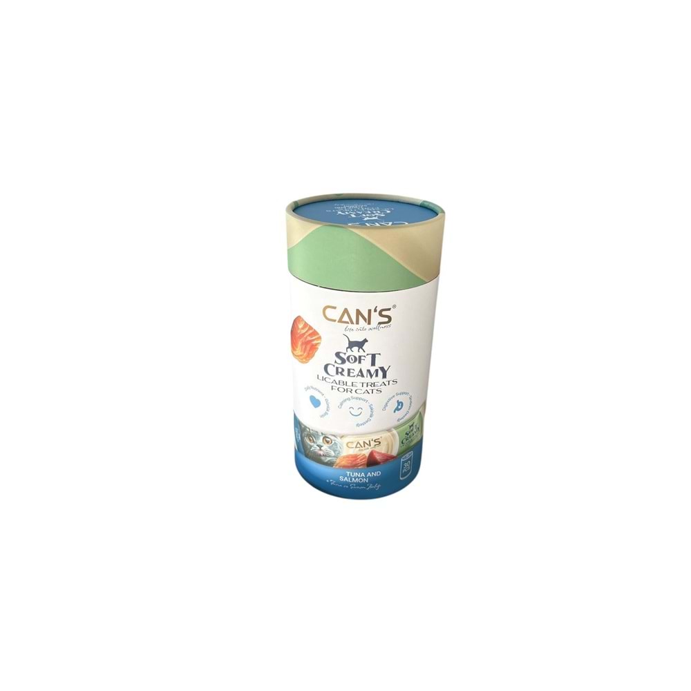 Cans Soft Creamy with tuna and salmon 30x15 gr