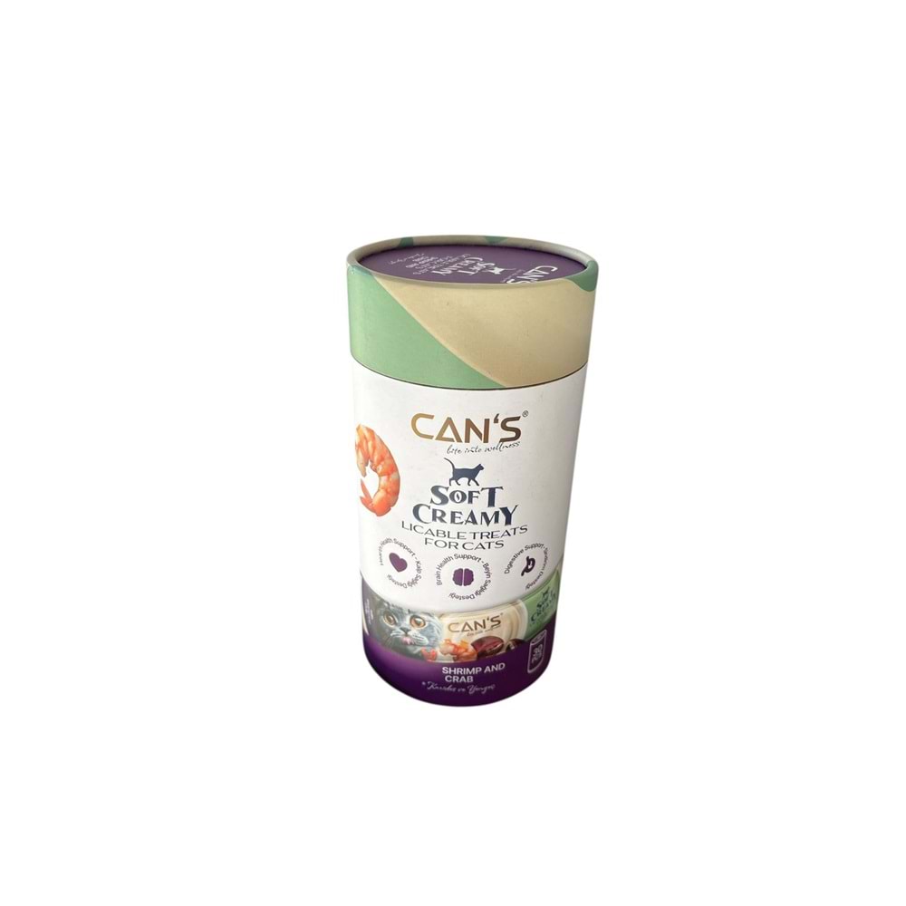 Cans Soft Creamy with shrimp and crab 30x15 gr