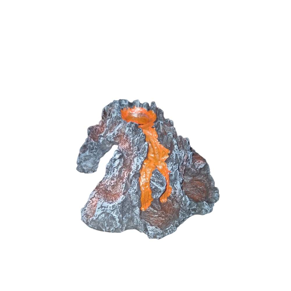 GS1005 Volkanik Kaya Akvaryum Dekoru 18x19x9 cm