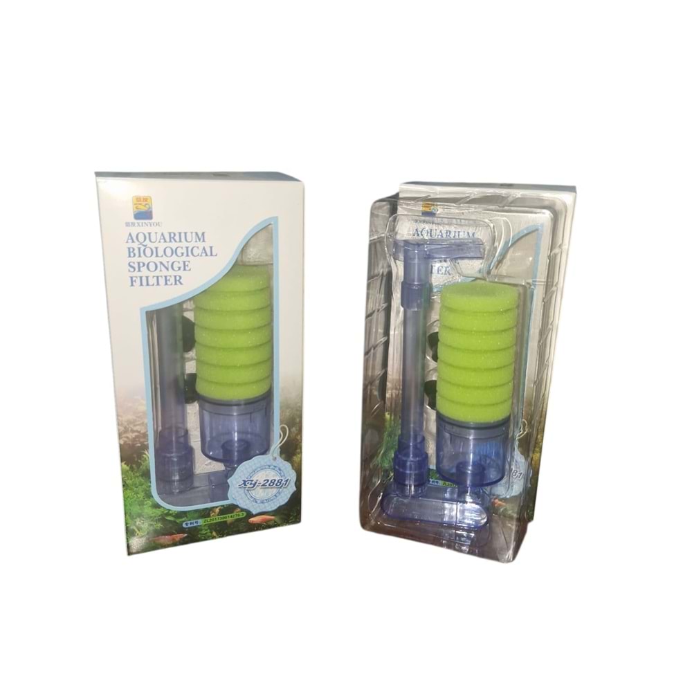 XY-2881 Biolojik Sünger Filtre
