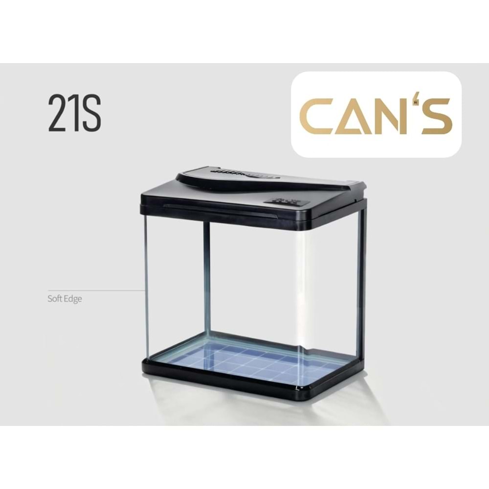 Aquarium 21S-520 50x30x45 cm White/Black