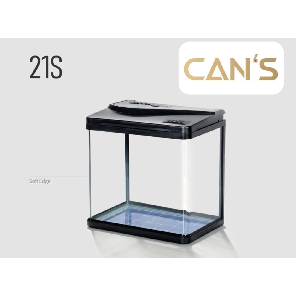 Aquarium 21S-230P 23x16x28.5 cm Natural Oak/Black Walnut