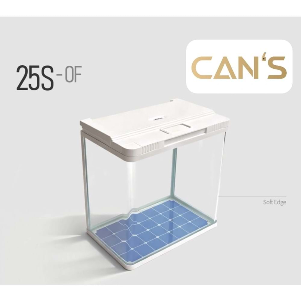 Aquarium 25S-OF-520P 50x30x45 cm Natural Oak/Black Walnut