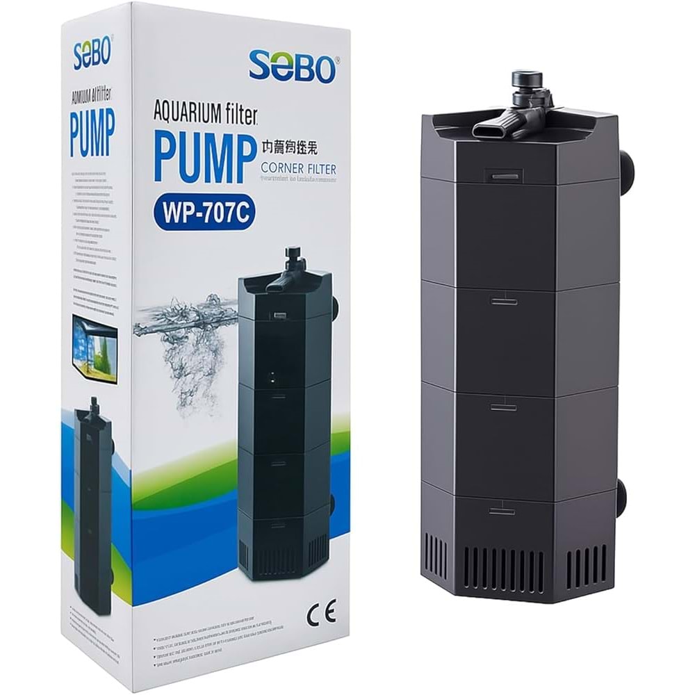 Sobo WP-707C Köşe İç Filtre 12W - 650L/H