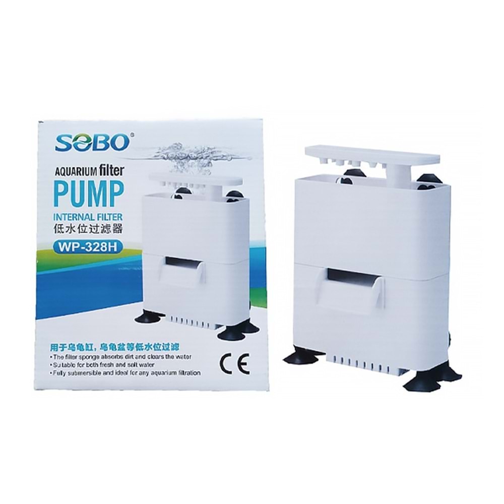 Sobo WP-328H Alçak Seviye Mini İç Filtre 8W - 500L/H