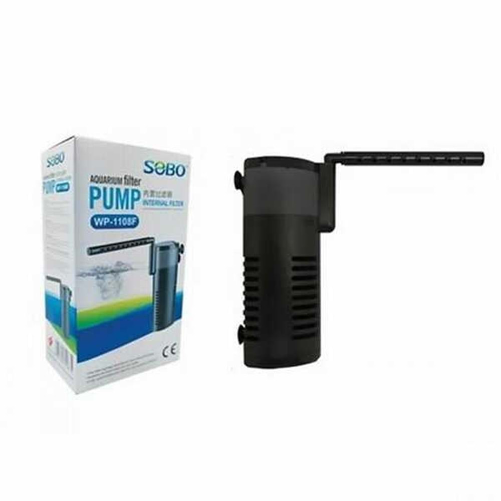 Sobo WP-1108F Şelale Aparatlı İç Filtre 8W - 700L/H