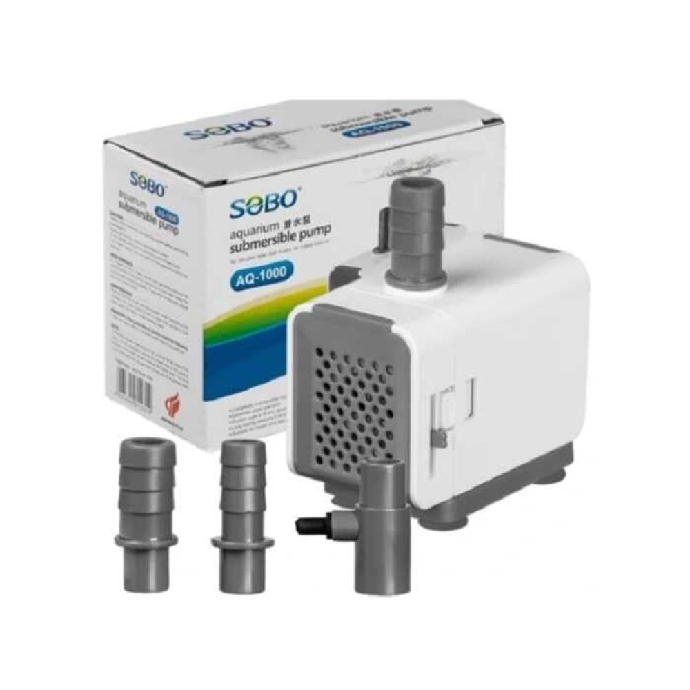 Sobo AQ-1000 Akvaryum Havuz Motoru 1M 15W - 1000L/H