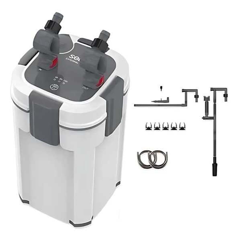 Sobo AQ-907F-UV Lambalı Dış Filtre 15W 1500L/H