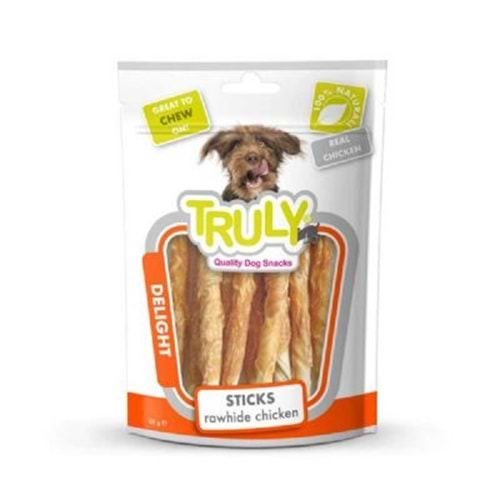 Truly Tavuk Sargılı Deri Köpek Ödülü 90 gr