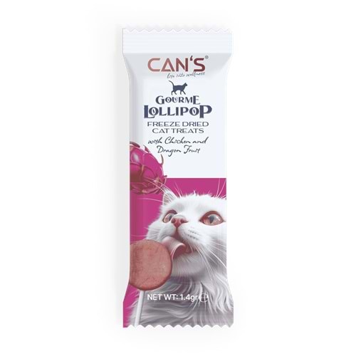 Cans Lollipop Chicken & Dragon Fruit 15x1.4 gr