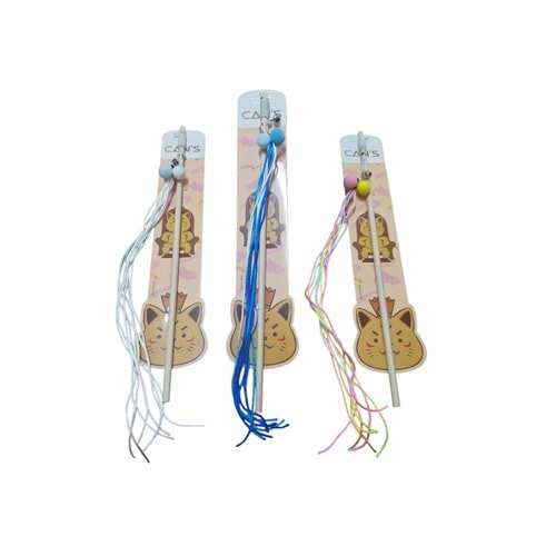 DMB302 Saçaklı Ponponlu Kedi Oyun Oltası