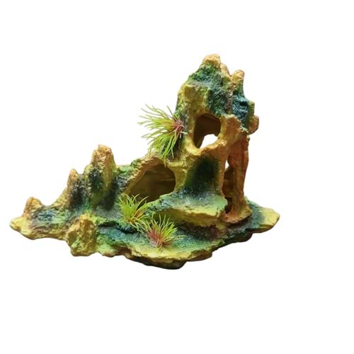 GS1633 Dağ Akvaryum Dekoru 25x11x15,5 cm 305 Gr