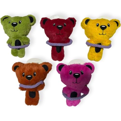 CANS RD1047 İpli Ayıcık Peluş Oyuncak
