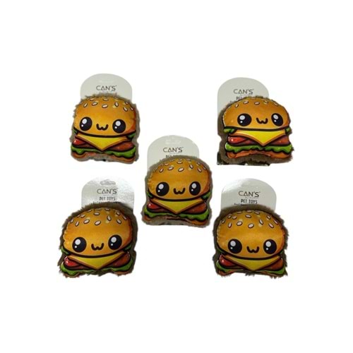 CANS RK1070 Sweet Hamburger Peluş Oyuncak