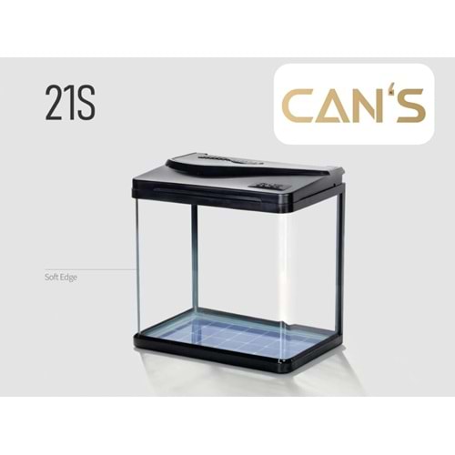Aquarium 21S-380 38.5x24x40.5 cm White/Black