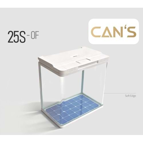 Aquarium 25S-OF-520P 50x30x45 cm Natural Oak/Black Walnut