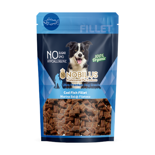 SWN-519 NOBİLUS MORİNA BALIĞI FİLETO Köpek Ödülü 80Gr