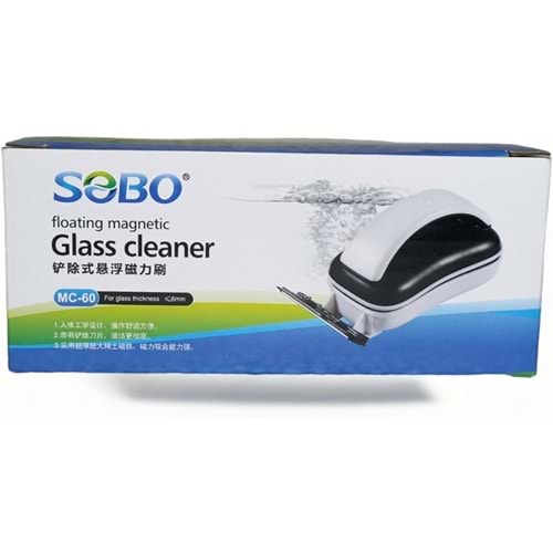 Sobo MC-60 Tutmalı Mıknatıslı Silecek - cam kalınlığı <7mm