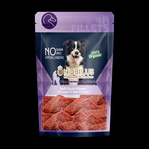 SWN-503 NOBİLUS YUMUŞAK ÖRDEK FİLETO Köpek Ödülü 80Gr