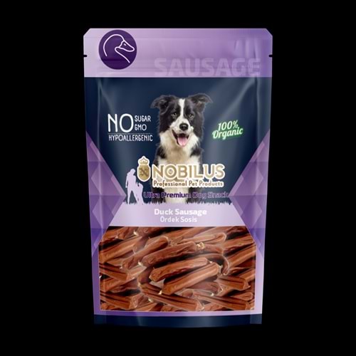 SWN-509 NOBİLUS ÖRDEK SOSİS Köpek Ödülü 80Gr