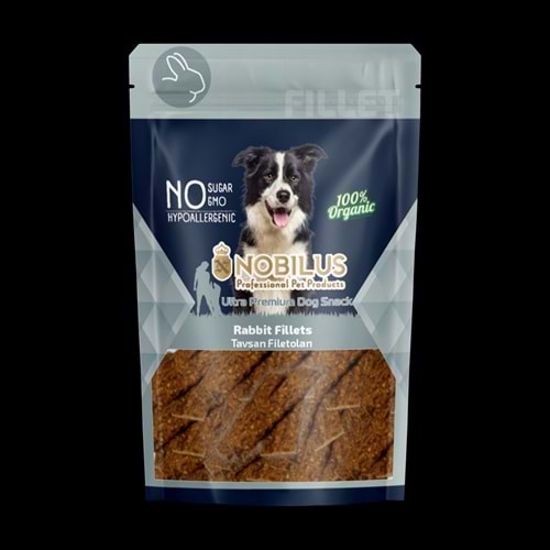 SWN-520 NOBİLUS YUMUŞAK TAVŞAN FİLETO Köpek Ödülü 80Gr