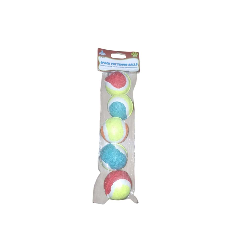 FYD-WQT 5 li Tenis Top Oyuncak 4,5*5 cm