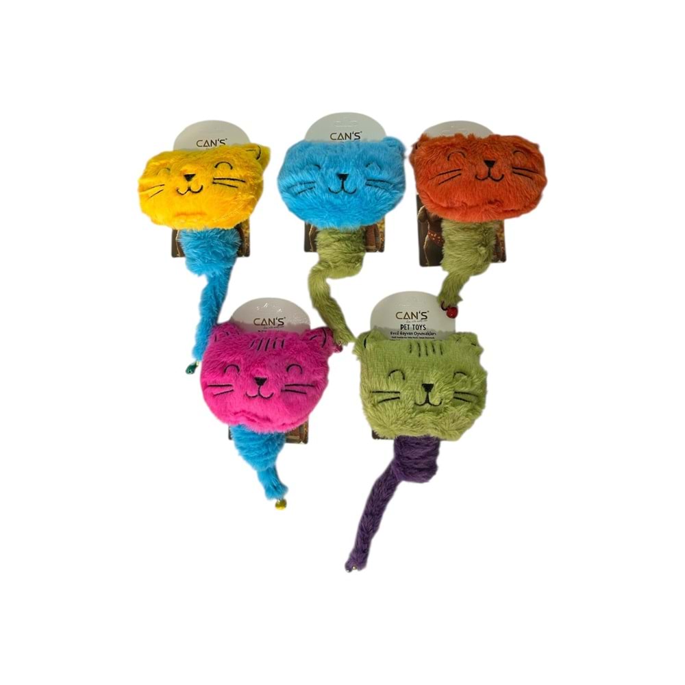 CANS RD1027 Kedi Kuyruklu Peluş Oyuncak