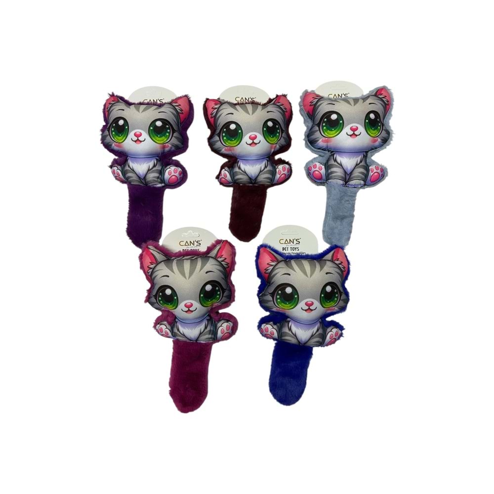 CANS HM Kuyruklu Kedi Peluş Oyuncak