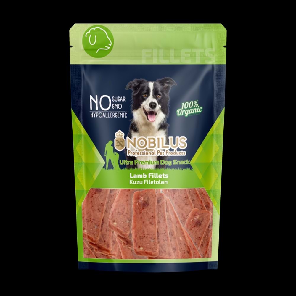 SWN-514 NOBİLUS YUMUŞAK KUZU FİLETO Köpek Ödülü 80Gr