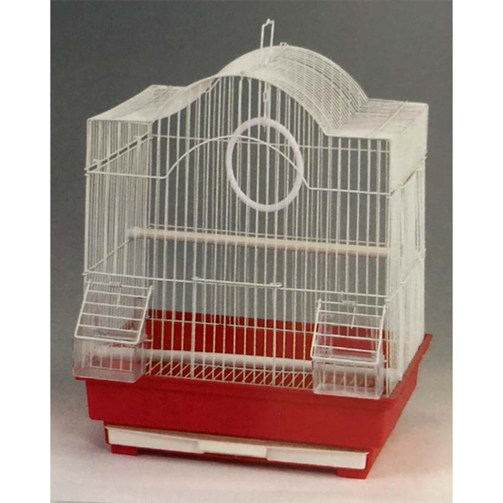 Kafes H89205-R Boyalı 34,5X28X46,5 (10)